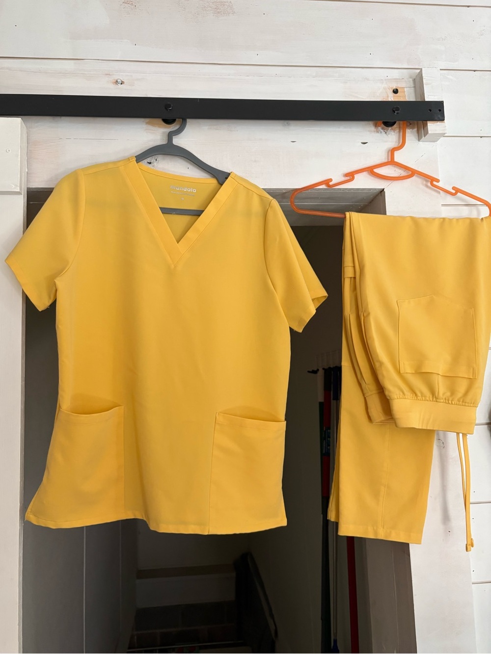 Mandala Scrub Set Yellow M